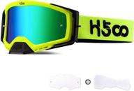 high-performance dustproof motocross goggles for motorcycle, atv, dirtbike, and off-road mx riding logo