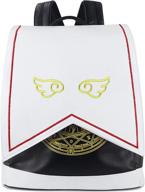 roffatide cardcaptor backpack synthetic embroidery logo
