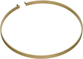 img 1 attached to 🪡 10-Inch Darice Wooden Embroidery Hoop