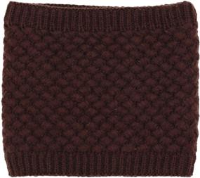 img 3 attached to Aiphamy Winter Fleece Knitted Warmer Men's Accessories and Scarves