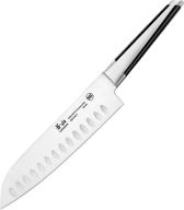 cangshan x series 59144 santoku knife - 7-inch, german steel forged logo