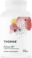 💙 thorne research perfusia-sr - l-аргинин для здоровья сердца, улучшения кровотока и повышения уровня оксида азота - 120 капсул логотип