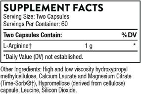 img 3 attached to 💙 Thorne Research Perfusia-SR - L-аргинин для здоровья сердца, улучшения кровотока и повышения уровня оксида азота - 120 капсул