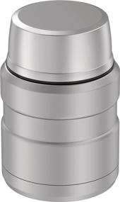 img 3 attached to 🍲 THERMOS Stainless King Food Jar: Insulated Vacuum Technology with Spoon, 16 oz, Matte Steel - Ideal for Hot or Cold Meals