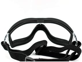 img 1 attached to Transparent Windproof Sunglasses Waterproof Snowproof