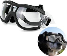 img 4 attached to Transparent Windproof Sunglasses Waterproof Snowproof