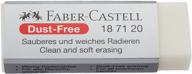 faber castell dust free vinyl erasers each logo