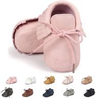 👟 soft sole tassel moccasins for boys and girls - anti-slip crib shoes for infants logo