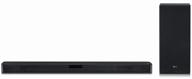 lg sl5y high resolution sound 🔊 bar with dts virtual:x, 2.1 channel - black logo