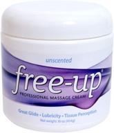 💆 rejuvenate and soothe with prepak products freeup massage cream unscented – 16 oz (454g) logo