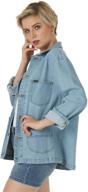 olive women's chore jacket by lee - stylish women's clothing logo