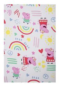 img 2 attached to Peppa Pig - Be Nice & Kind 4 Pc 🐷 Toddler Bed Set, Pink: Promote Positive Habits with this Adorable Bedding Collection!