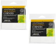 lineco archival polypropylene mounting corners logo