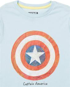 img 2 attached to Boys' Long-Sleeve Disney Star Wars Marvel T-Shirts by Spotted Zebra
