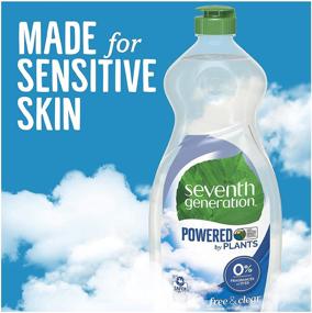 img 1 attached to 🌿 Seventh Generation Free & Clear Dish Liquid Soap - 25 Oz (Pack of 6): Eco-friendly Cleaning Solution