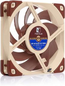 img 2 attached to 🔌 Noctua NF-A12x25 5V PWM: Premium Quiet Fan with USB Power Adaptor Cable - 120mm, Brown