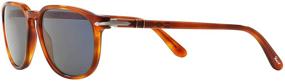 img 2 attached to 😎 Persol 0PO3019S Havana Square Sunglasses: Sleek Style and Ultimate Protection