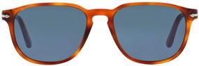 img 4 attached to 😎 Persol 0PO3019S Havana Square Sunglasses: Sleek Style and Ultimate Protection