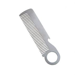 img 4 attached to Lxuwbd Stainless Steel Hair Comb Portability