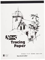 sax tracing paper pad inches logo