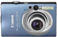 canon powershot sd1100is 8mp digital camera with 3x optical image stabilized zoom (blue) logo