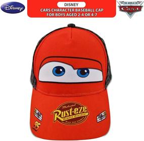 img 2 attached to 🏎️ Disney Lightning McQueen Character Baseball Accessories for Boys