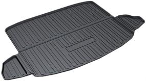 img 4 attached to 🌊 Waterproof Rear Cargo Tray Trunk Floor Mat Protector for Honda CRV 2017-2020 by Kaungka (Excludes Subwoofer and 2018 CRV Touring)