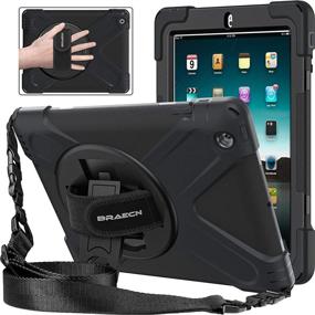 img 4 attached to BRAECNstock IPad Rotatable Kickstand Adjustable Protective