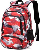 🎒 bluefairy camouflage lightweight backpacks: ideal for elementary kindergarten and kids logo