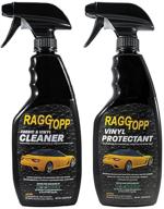 🚗 raggtopp convertible top vinyl cleaner & protectant kit: ultimate care for your car's convertible top - 16 ounce logo