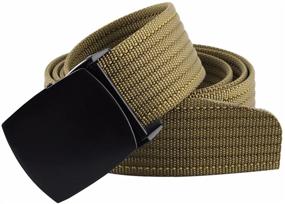 img 3 attached to Squaregarden Military Tactical Men's Accessories with Nylon Webbing