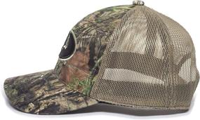 img 1 attached to 🧢 High-Performance Outdoor Cap: Mossy Oak Camouflage Mesh Back Cap for Unmatched Style & Comfort