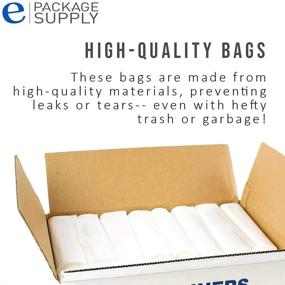 img 3 attached to 🗑️ High-Quality Heavy Duty Garbage Bags – 33 Gallon Size, 250-Pack