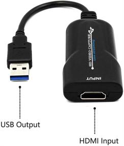 img 2 attached to Устройство захвата видео и аудио высокого качества Wiistar HDMI USB - Захватываем рекордер, 1080P30fps для Xbox PS4 DVD Camera Live Streaming