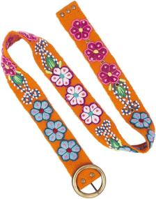 img 3 attached to 🌈 Vibrant and Artistic: Discover Raymis Handmade Colorful Embroidered Prussian Women's Accessories