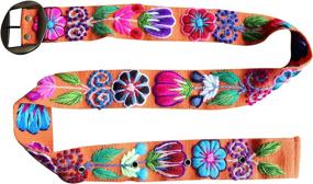 img 1 attached to 🌈 Vibrant and Artistic: Discover Raymis Handmade Colorful Embroidered Prussian Women's Accessories