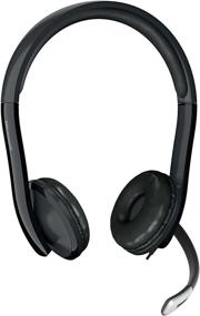 img 4 attached to Enhance Your Business Communications with Microsoft LifeChat LX-6000: Clear Stereo Sound, Plug and Play, Noise-Cancelling Microphone for Laptop/PC