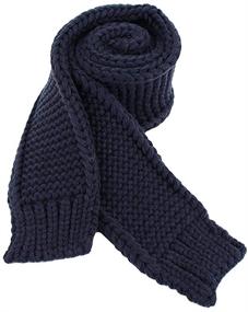 img 3 attached to 🧣 Теплый зимний шарф для малышей CY: Детский одноцветный вязанный шарф, чтобы ваш малыш чувствовал себя уютно.