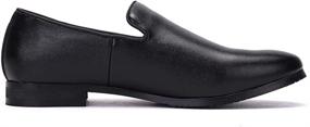 img 2 attached to Men's Leather Loafers: Stylish and Comfortable Moccasins, Slip-Ons, and Shoes