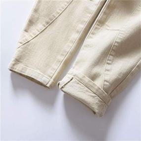img 1 attached to 👖 Abalacoco Cotton Jogger Sweatpants for Boys' School Clothing