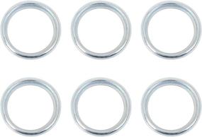 img 4 attached to AUTOHAUX Silver Gasket Replacement 803916010 Replacement Parts