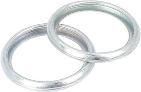 img 1 attached to AUTOHAUX Silver Gasket Replacement 803916010 Replacement Parts