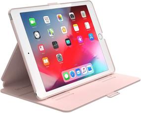 img 1 attached to Speck BalanceFolio iPad Case and Stand, Versilia Peach for 9.7-inch iPad (2017/2018) and iPad Air 2/iPad Air (126045-8223)