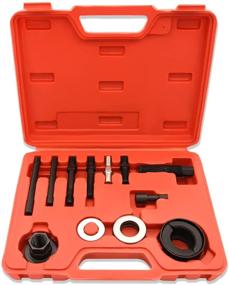 img 4 attached to 🔧 BOOTOP Pulley Puller and Installer Kit: Ultimate 12 Piece Set for Power Steering, Alternator & More