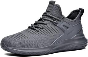 img 3 attached to Maximize your Performance with GALASEA Breathable Jogging Sneakers: The Ultimate Running Companion