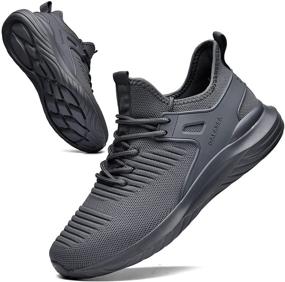 img 1 attached to Maximize your Performance with GALASEA Breathable Jogging Sneakers: The Ultimate Running Companion