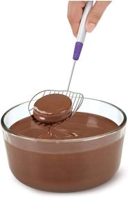 img 3 attached to 🍫 Легкая ложка для обмакивания конфетных масс от Wilton: Добавьте пикантности в свои кондитерские угощения!