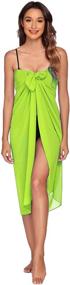 img 3 attached to 👙 Ekouaer Chiffon Bathing Suit Coverup: Women's Clothing and Swimwear Cover-ups