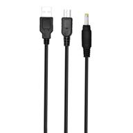 🔌 enhanced sony psp usb charger and playstation 3 charger cable - psp power cord for sony psp 1000 2000 3000: usb data & charging cord combo - 4 ft length логотип