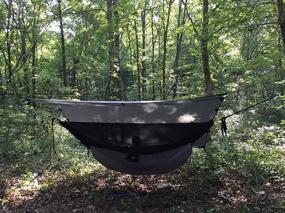 img 1 attached to Apex Camping Shelter/Hammock Tarp by Go Outfitters: Optimized for Outdoor Adventure